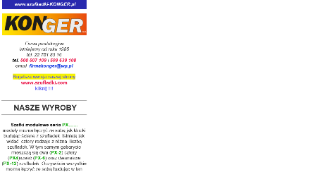 szufladki KONGER plastikowe,pojemniki,producent szufladek,zestawy szufladek,szufladki warsztatowe,